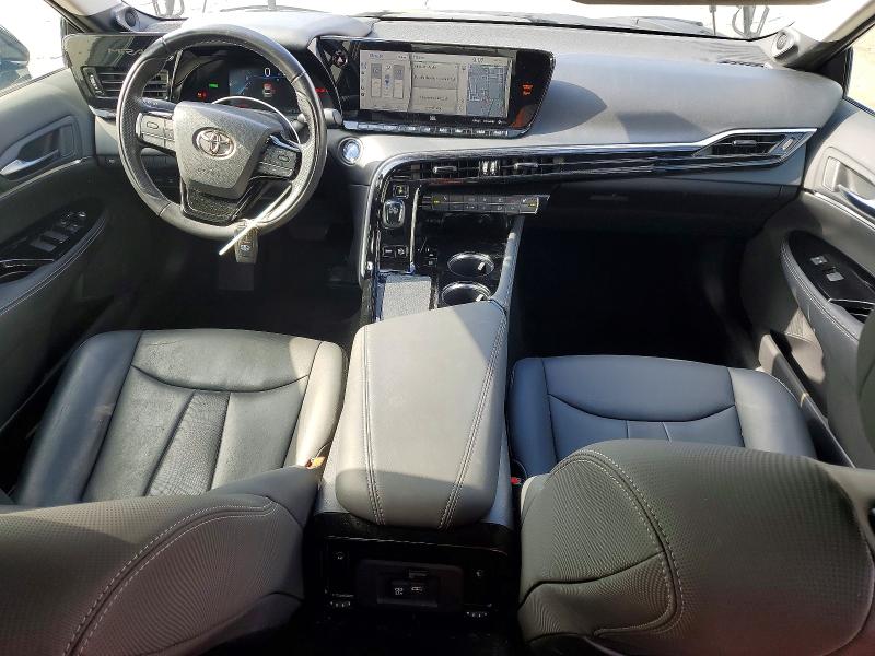 2021 Toyota Mirai VIN JTDAAAAAXMA002241 COPART salvage auction — FRONT END, CA - SALVAGE CERTIFICATE, sold $1,550 on 2026-07-29 (photo 8)