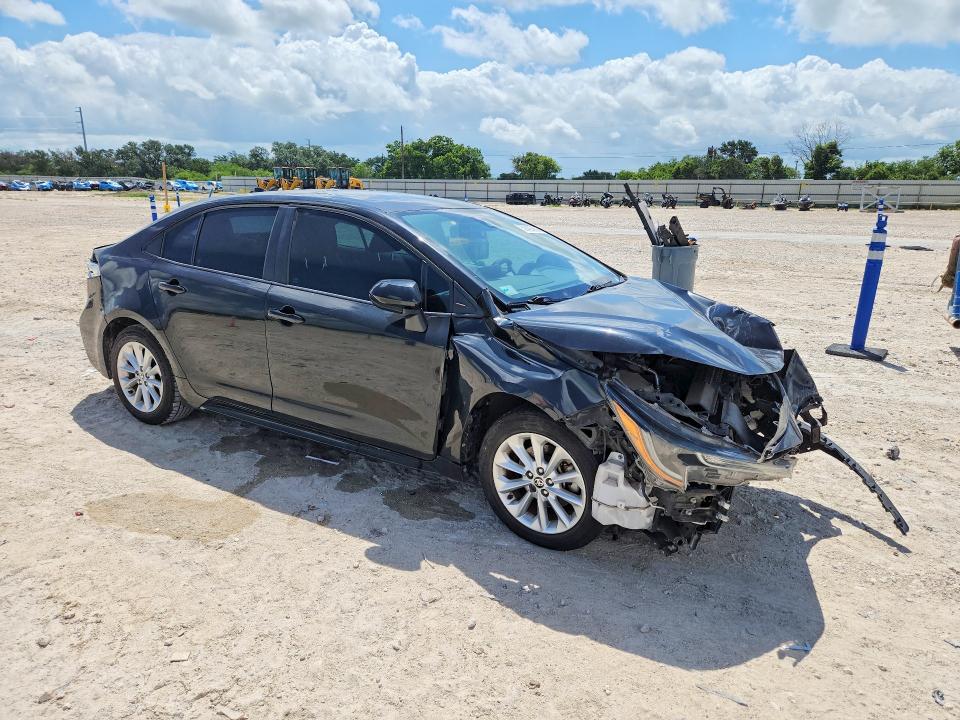 2020 Toyota Corolla VIN 5YFHPRAE9LP019024 COPART salvage auction — FRONT END, Tx - Salvage Vehicle Title, sold $1,100 on 2026-07-23 (photo 4)