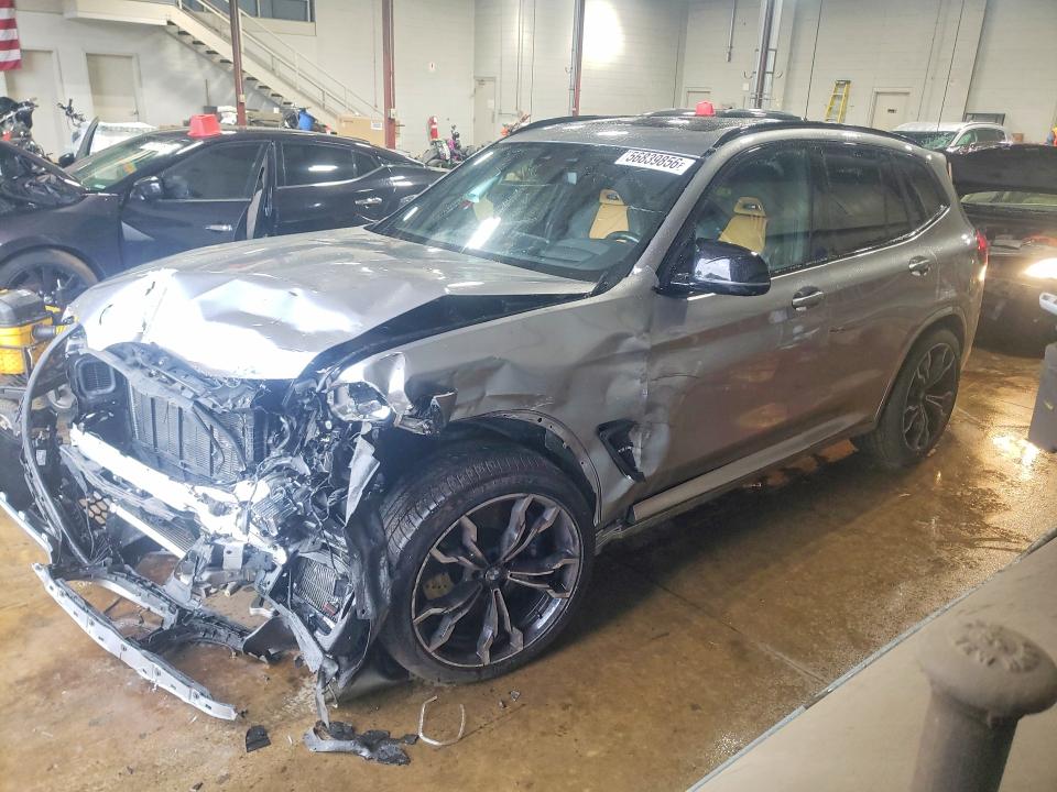 2020 BMW VIN 5YMTS0C02L9B60040 COPART salvage auction — FRONT END, Ct - Cert Of Title-Salvage, sold $14,100 on 2026-07-14 (photo 1)