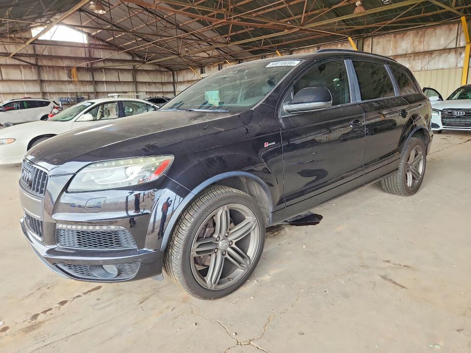 2015 Audi Q7 VIN WA1DGAFE8FD017243 COPART salvage auction — REAR END, AZ - CERT OF TITLE - SALVAGE, sold $250 on 2026-07-22 (photo 1)