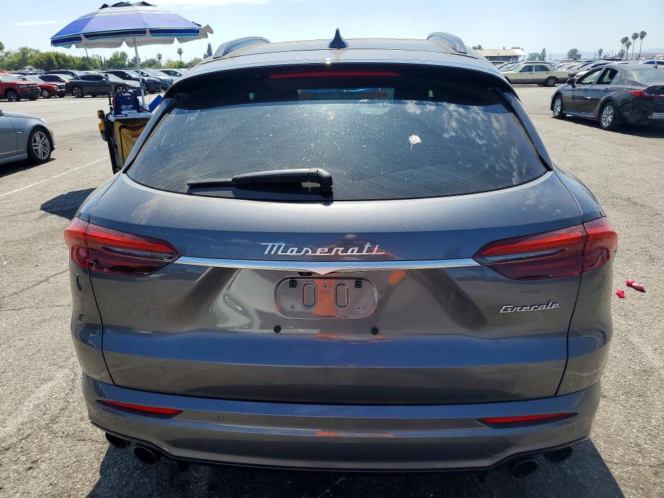 2023 Maserati VIN ZN682AVM5P7433781 COPART salvage auction — FRONT END, Ca - Salvage Certificate, sold $26,750 on 2026-08-07 (photo 6)