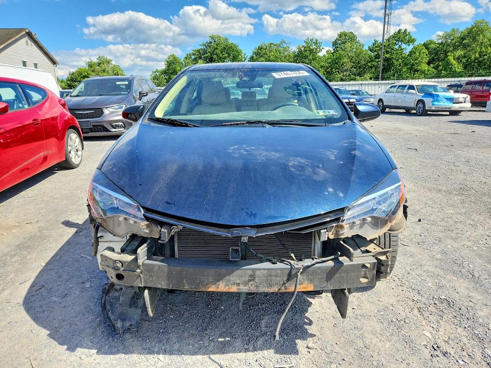 2017 Toyota Corolla VIN 2T1BURHE2HC925687 COPART salvage auction — FRONT END, Pa - Certificate Of Salvage, sold $3,200 on 2026-07-02 (photo 5)