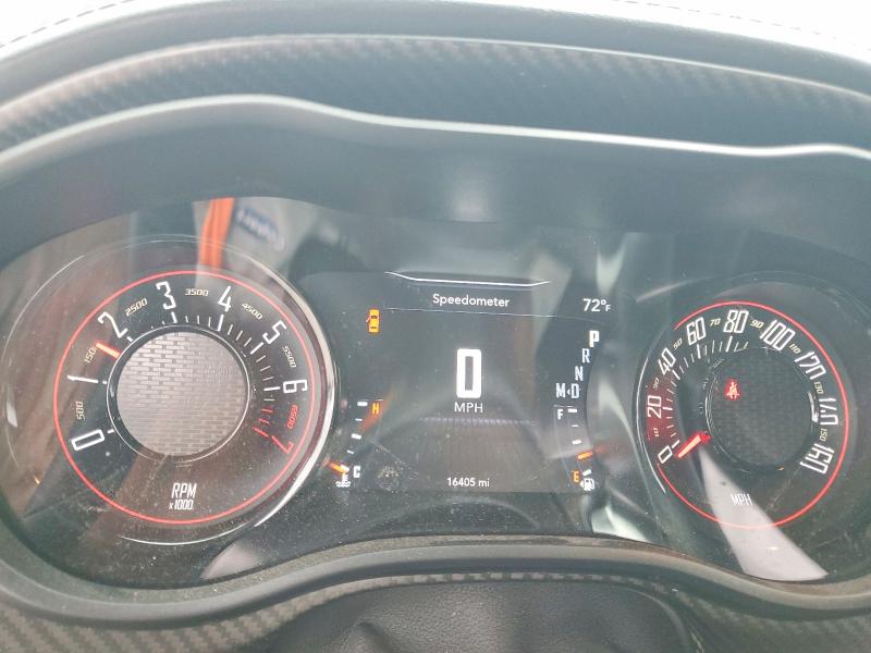 2023 Dodge Challenger VIN 2C3CDZKG8PH626180 COPART salvage auction — HAIL, Ok - Cert Of Title-Salvage, sold $9,100 on 2026-08-21 (photo 9)