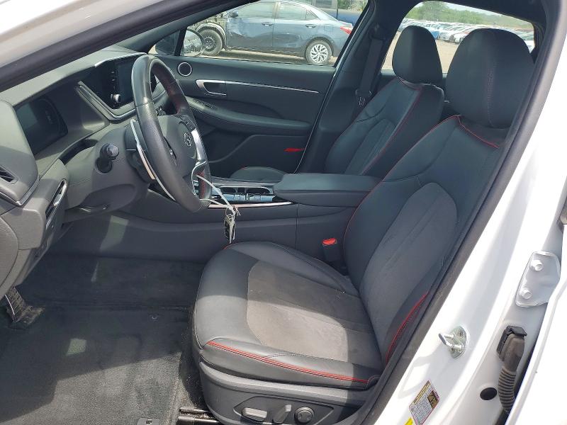 2020 Hyundai Sonata VIN 5NPEJ4J23LH016579 COPART salvage auction — FRONT END, Ia - Cert Of Title-Salvage Title, sold $4,500 on 2026-07-17 (photo 7)