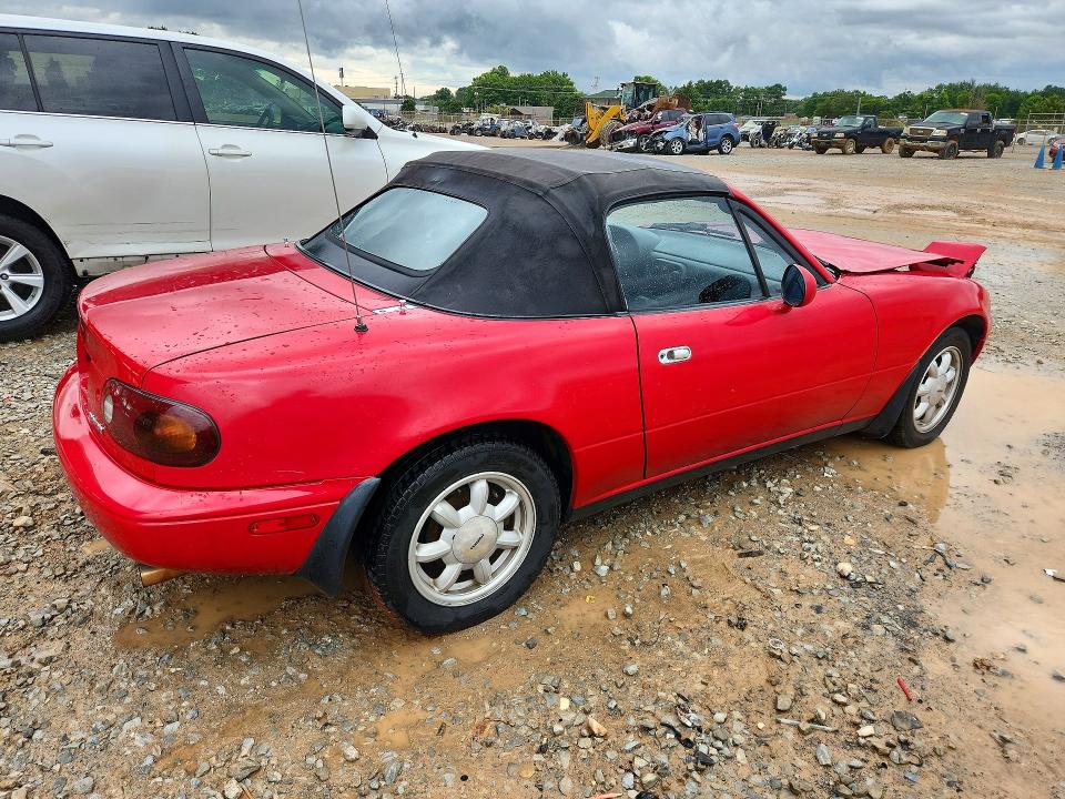 1991 Mazda Mx-5 miata VIN JM1NA3513M1241556 COPART salvage auction — FRONT END, AL - BILL OF SALE, sold $1,400 on 2026-07-15 (photo 3)