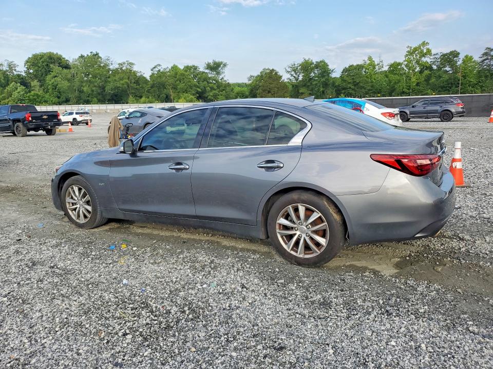 2018 Infiniti Q50 VIN JN1CV7AP8JM241420 COPART salvage auction — MECHANICAL, Sc - Certificate Of Title, sold $2,550 on 2026-07-06 (photo 2)