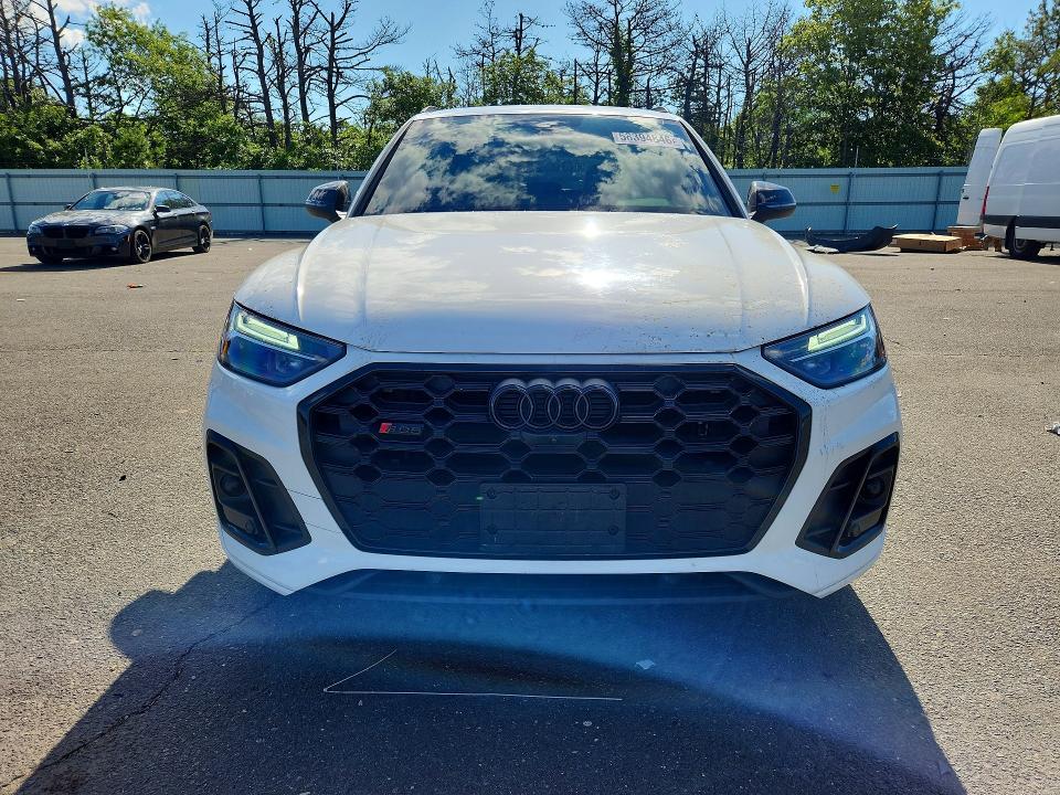 2023 Audi VIN WA1B4AFY4P2156101 COPART salvage auction — REAR END, Ny - Mv-907A Salvage Certificate, sold $19,500 on 2026-07-27 (photo 5)