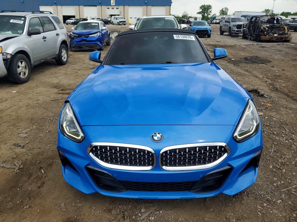 2019 BMW Z4 VIN WBAHF3C54KWW31020 COPART salvage auction — FRONT END, Mi - Certificate Of Title, sold $20,000 on 2026-08-21 (photo 5)
