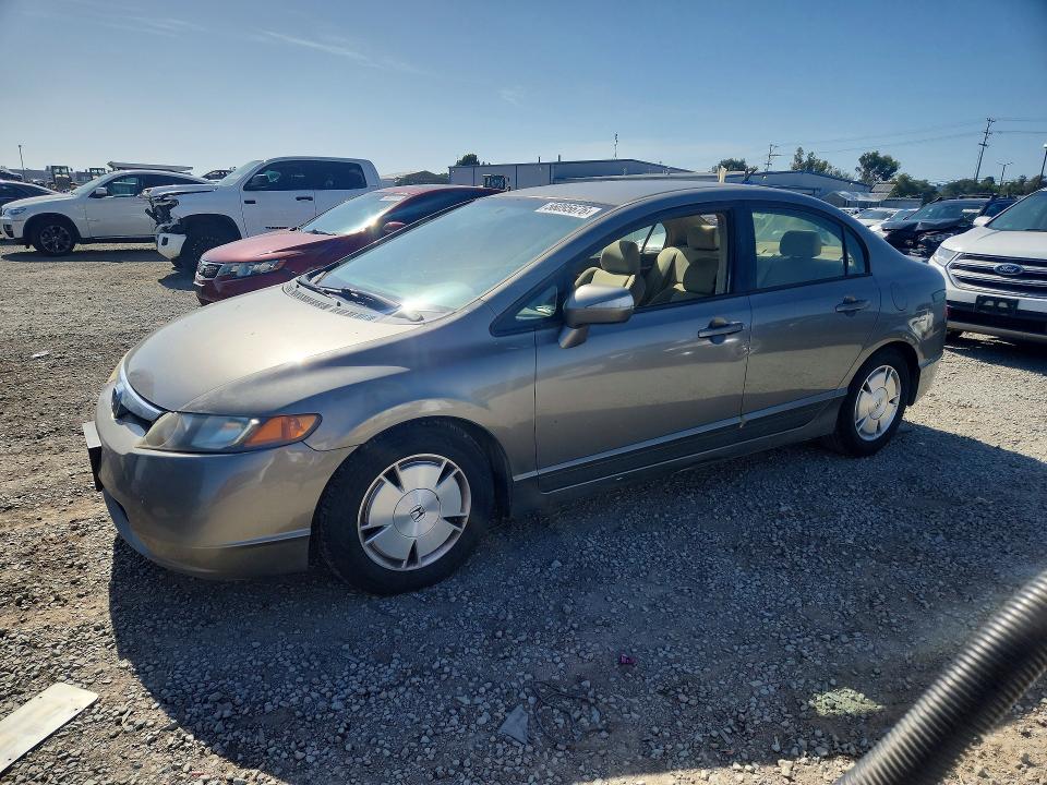 2006 Honda Civic hybrid VIN JHMFA36266S004020 COPART salvage auction — MINOR DENT/SCRATCHES, Ca - Dis/Dlr/Exp Only Clean Title, sold $425 on 2026-07-28 (photo 1)