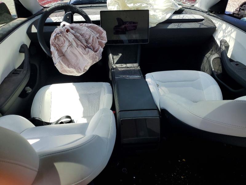 2024 Tesla VIN 5YJ3E1EB5RF760650 COPART salvage auction — FRONT END, CA - SALVAGE CERTIFICATE, sold $4,100 on 2026-07-24 (photo 8)