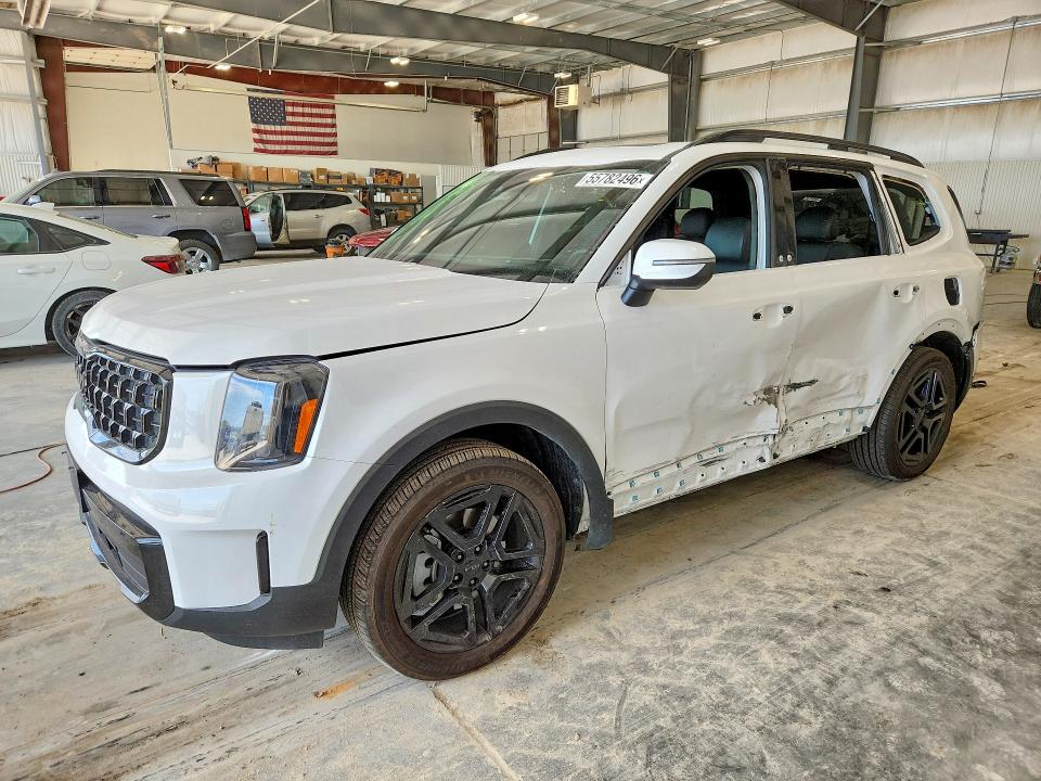 2025 Kia Telluride VIN 5XYP3DGC0SG579680 COPART salvage auction — SIDE, NE - CERT OF TITLE-SALVAGE, sold $16,300 on 2026-07-14 (photo 1)