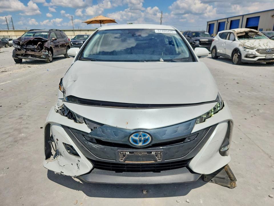 2021 Toyota Prius VIN JTDKAMFP1M3189263 COPART salvage auction — FRONT END, Tx - Certificate Of Title, sold $9,600 on 2026-08-18 (photo 5)