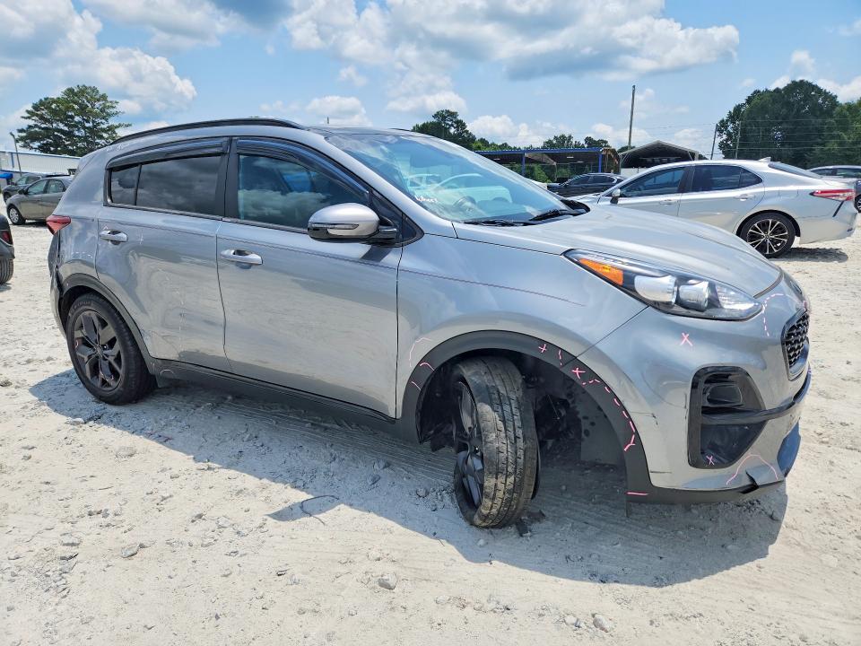 2021 Kia Sportage VIN KNDP63AC0M7918271 COPART salvage auction — FRONT END, Ga - Cert Of Title-Rebuilt Salvage, sold $600 on 2026-07-27 (photo 4)