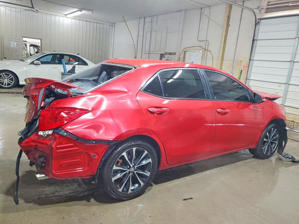 2017 Toyota Corolla VIN 5YFBURHE8HP660760 COPART salvage auction — ALL OVER, Tn - Salvage Certificate, sold $575 on 2026-07-30 (photo 3)