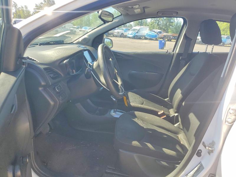 2017 Chevrolet Spark VIN KL8CB6SA0HC758360 COPART salvage auction — FRONT END, Or - Salvage Title Certificate, sold $900 on 2026-07-22 (photo 7)