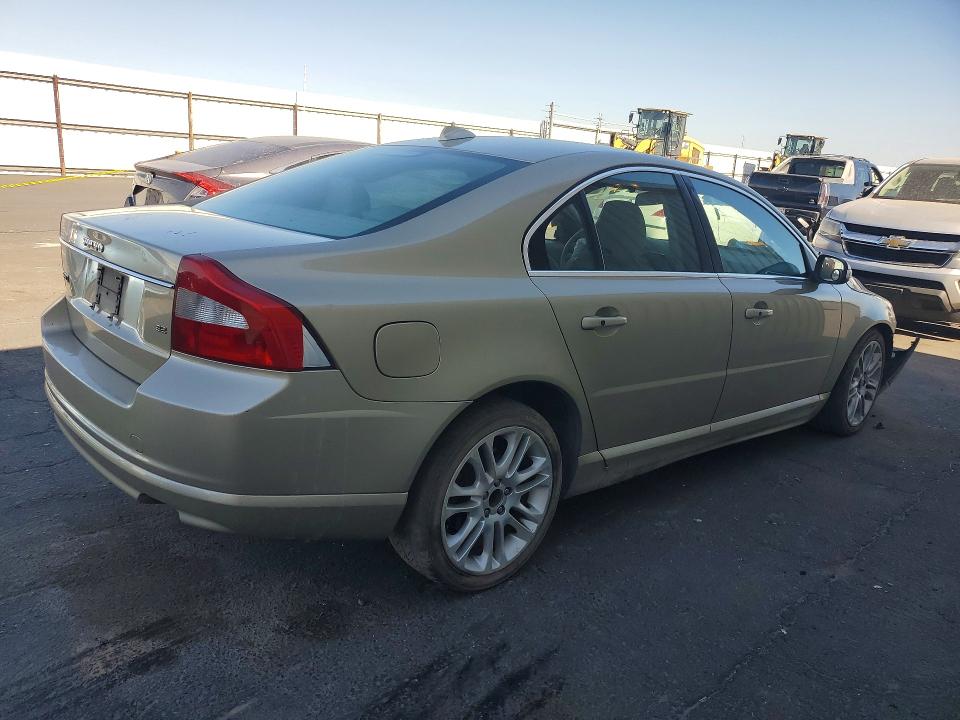 2008 Volvo S80 VIN YV1AS982181048213 COPART salvage auction — FRONT END, CA - SALVAGE CERTIFICATE, sold $200 on 2026-07-27 (photo 3)