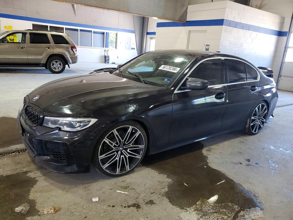 2020 BMW 3er VIN 3MW5R1J09L8B12111 COPART salvage auction — REAR END, Va - Cert Of Title - Salvage, sold $8,300 on 2026-07-10 (photo 1)