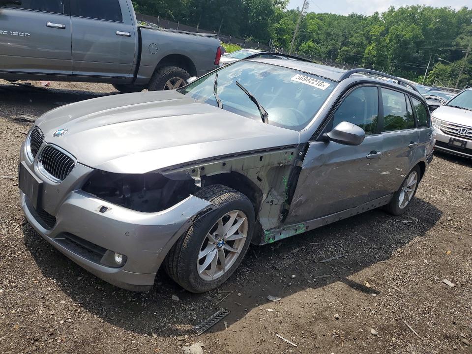 2010 BMW 3er VIN WBAUU3C55AA540953 COPART salvage auction — FRONT END, Md - Cert Of Salvage > 75% Damage, sold $1,200 on 2026-07-07 (photo 1)