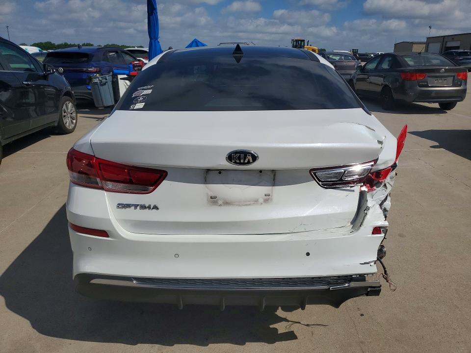 2019 Kia Optima VIN 5XXGT4L30KG317250 COPART salvage auction — REAR END, Tx - Salvage Vehicle Title, sold $2,700 on 2026-07-09 (photo 6)