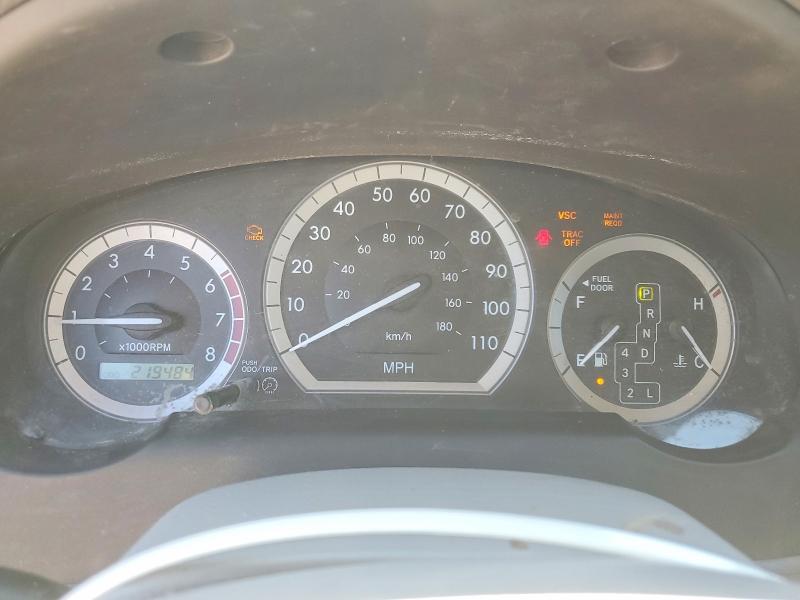 2004 Toyota Sienna VIN 5TDZA23C64S066237 COPART salvage auction — MECHANICAL, Ma - Cert Of Title-Reconstrctd Coll, sold $1,050 on 2026-07-15 (photo 9)