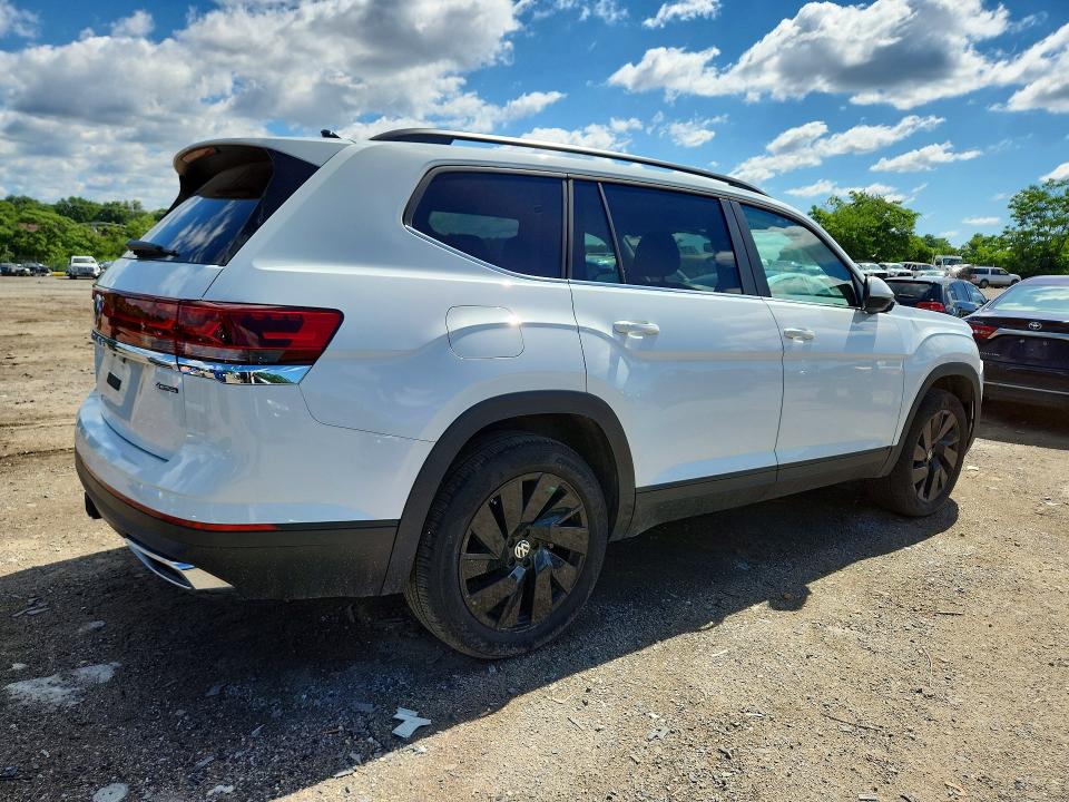 2025 Volkswagen Atlas VIN 1V2KR2CA5SC574415 COPART salvage auction — FRONT END, Fl - Certificate Of Destruction, sold $16,300 on 2026-07-30 (photo 3)