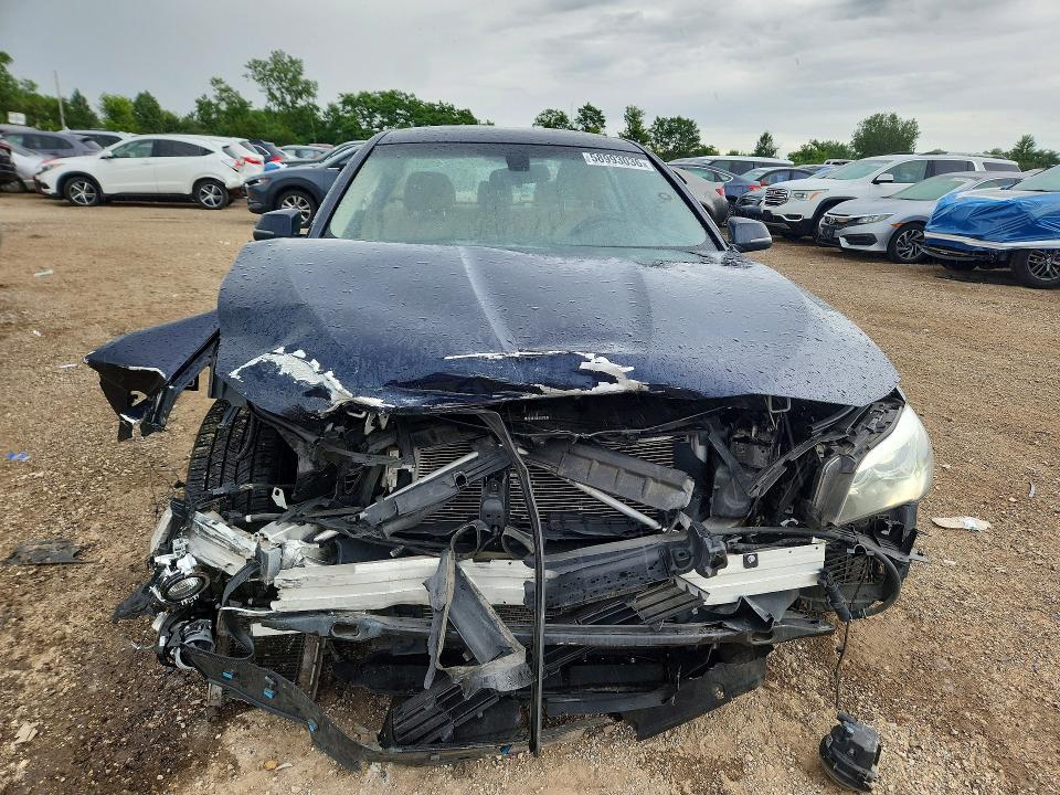 2015 BMW 5er VIN WBA5A7C50FD627590 COPART salvage auction — FRONT END, Il - Salvage Certificate, sold $550 on 2026-08-18 (photo 5)