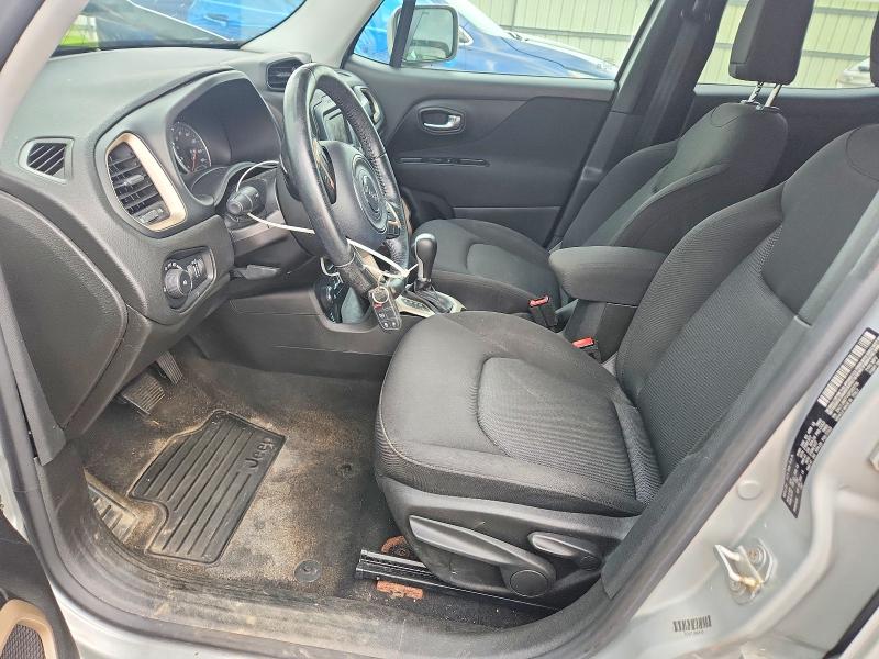 2016 Jeep Renegade VIN ZACCJBBT1GPD53736 COPART salvage auction — FRONT END, Pa - Certificate Of Salvage, sold $250 on 2026-08-03 (photo 7)