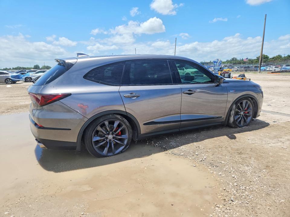 2023 Acura Mdx VIN 5J8YD8H97PL000371 COPART salvage auction — REAR END, Fl - Cert Of Title Slvg Rebuildable, sold $17,600 on 2026-07-09 (photo 3)