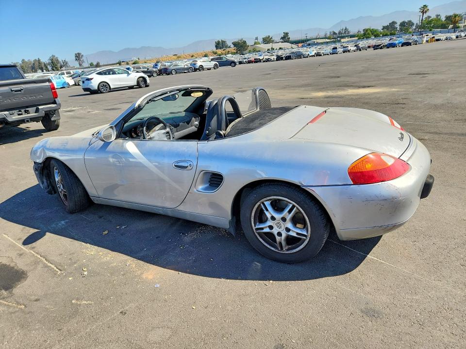 1997 Porsche Boxster VIN WP0CA2985VS624614 COPART salvage auction — FRONT END, Ca - Salvage Certificate, sold $1,100 on 2026-07-06 (photo 2)