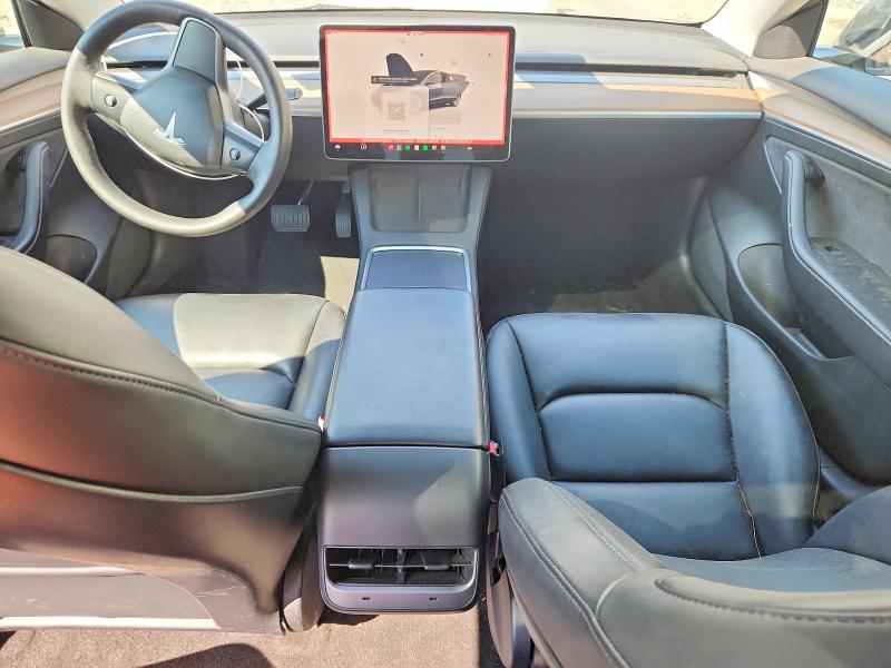 2023 Tesla Model 3 VIN 5YJ3E1EA7PF438354 COPART salvage auction — REAR END, Va - Cert Of Title - Salvage, sold $5,800 on 2026-07-06 (photo 8)