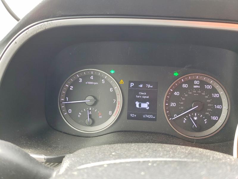2019 Hyundai Tucson VIN KM8J2CA41KU900155 COPART salvage auction — REAR END, Ct - Cert Of Title-Salvage, sold $3,750 on 2026-07-07 (photo 9)