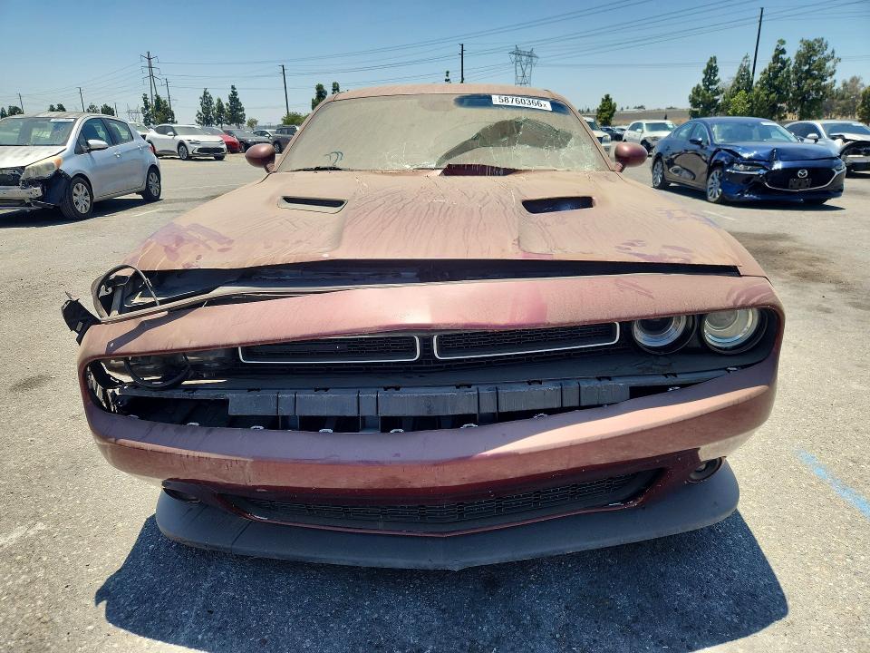2015 Dodge Challenger VIN 2C3CDZAG7FH839363 COPART salvage auction — FRONT END, Ca - Salvage Certificate, sold $1,850 on 2026-07-02 (photo 5)