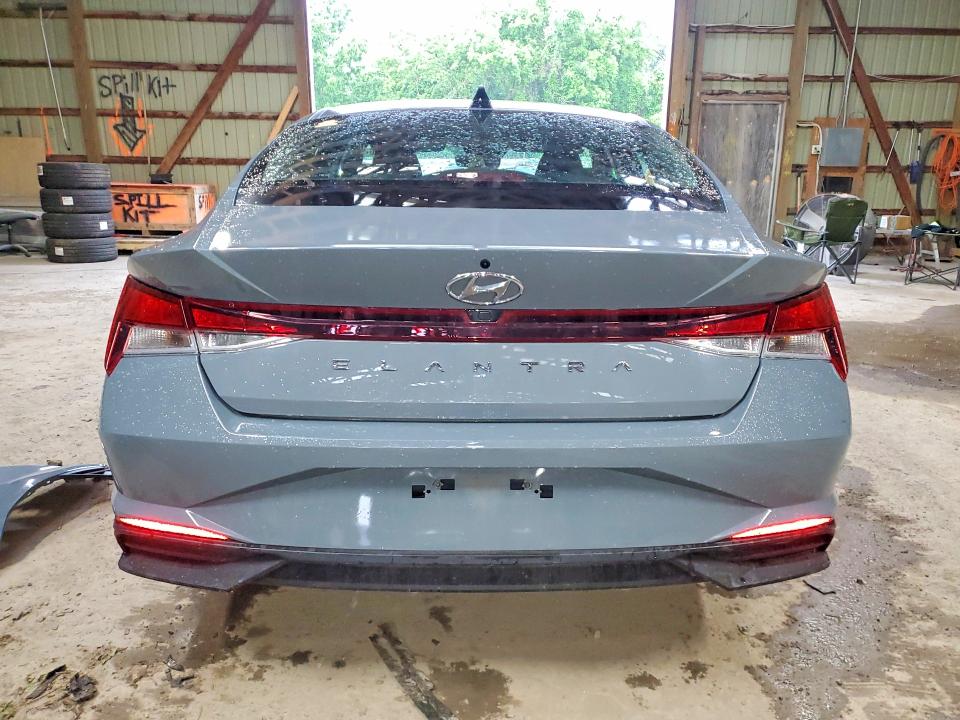 2022 Hyundai Elantra VIN KMHLM4AG7NU256426 COPART salvage auction — FRONT END, ON - PERMIT SALVAGE, sold $7,300 on 2026-07-14 (photo 6)