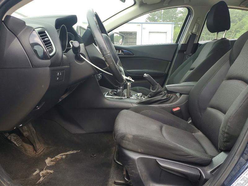 2016 Mazda 3 VIN JM1BM1V79F1218613 COPART salvage auction — FRONT END, MA - CERTIFICATE OF TITLE, sold $2,400 on 2026-07-06 (photo 7)