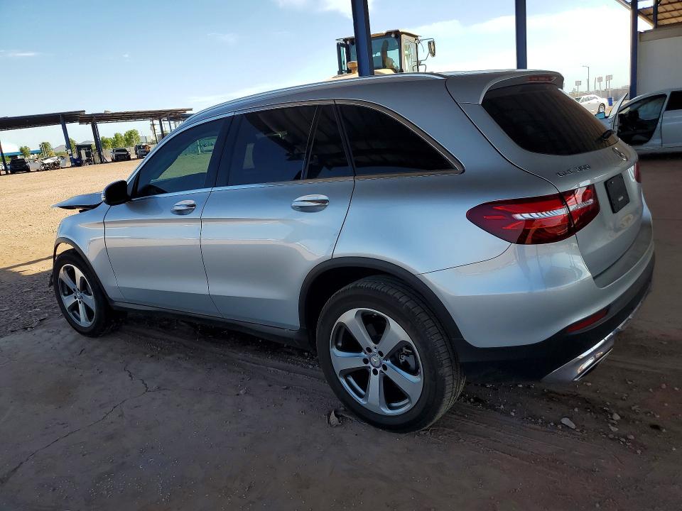 2017 Mercedes-benz Glc VIN WDC0G4KB4HF168325 COPART salvage auction — FRONT END, Az - Cert Of Title - Salvage, sold $3,650 on 2026-07-07 (photo 2)