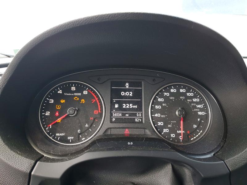 2018 Audi A3 VIN WAUB8GFF7J1011706 COPART salvage auction — FRONT END, Pa - Certificate Of Salvage, sold $4,350 on 2026-07-14 (photo 9)