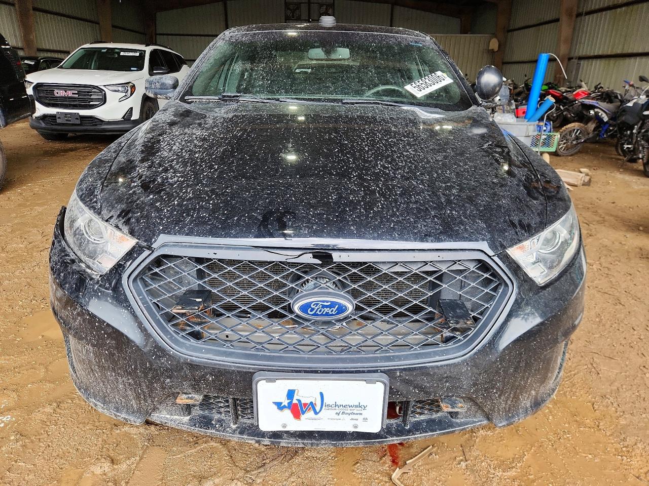 2015 Ford Taurus VIN 1FAHP2MK6FG155406 COPART salvage auction — Front End, WA - VEHICLE CERT OF OWNERSHIP-TITL, sold $400 on 2026-07-02 (photo 5)