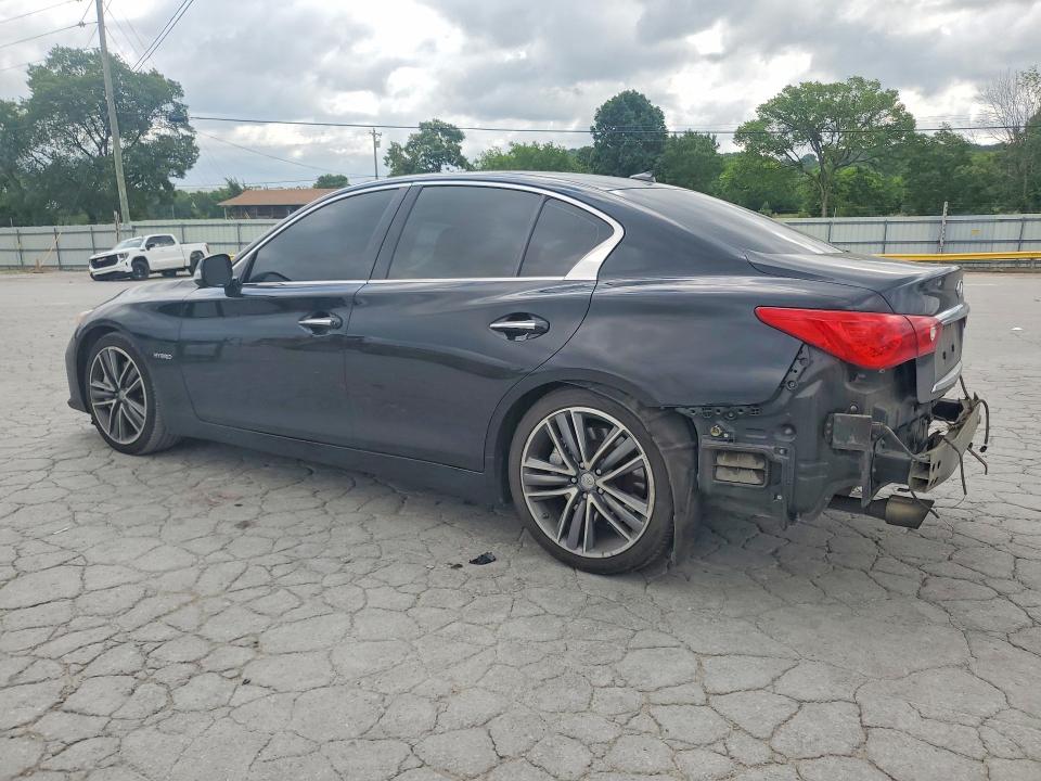 2014 Infiniti Q50 VIN JN1AV7AP4EM690333 COPART salvage auction — REAR END, Tn - Salvage Certificate, sold $1,150 on 2026-07-08 (photo 2)