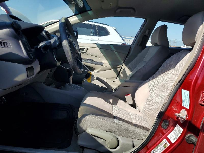 2010 Honda Insight VIN JHMZE2H79AS018734 COPART salvage auction — REAR END, Ca - Salvage Certificate, sold $250 on 2026-07-08 (photo 7)