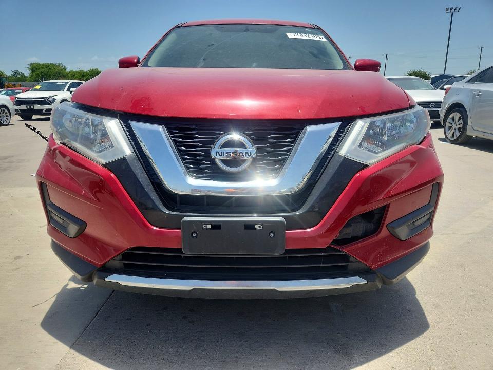 2017 Nissan Rogue VIN JN8AT2MVXHW265096 COPART salvage auction — FRONT END, Tx - Certificate Of Title (P), sold $1,800 on 2026-07-09 (photo 5)