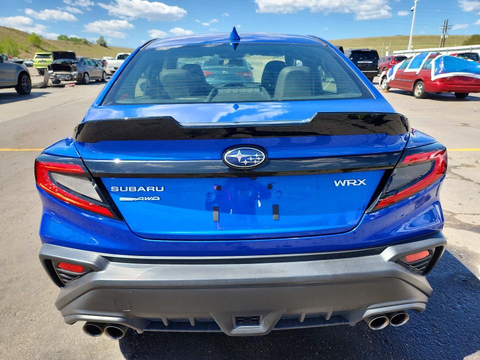 2022 Subaru Wrx VIN JF1VBAL60N9023647 COPART salvage auction — SIDE, CO - PUBLIC - SALVAGE TITLE, sold $1,100 on 2026-07-27 (photo 6)