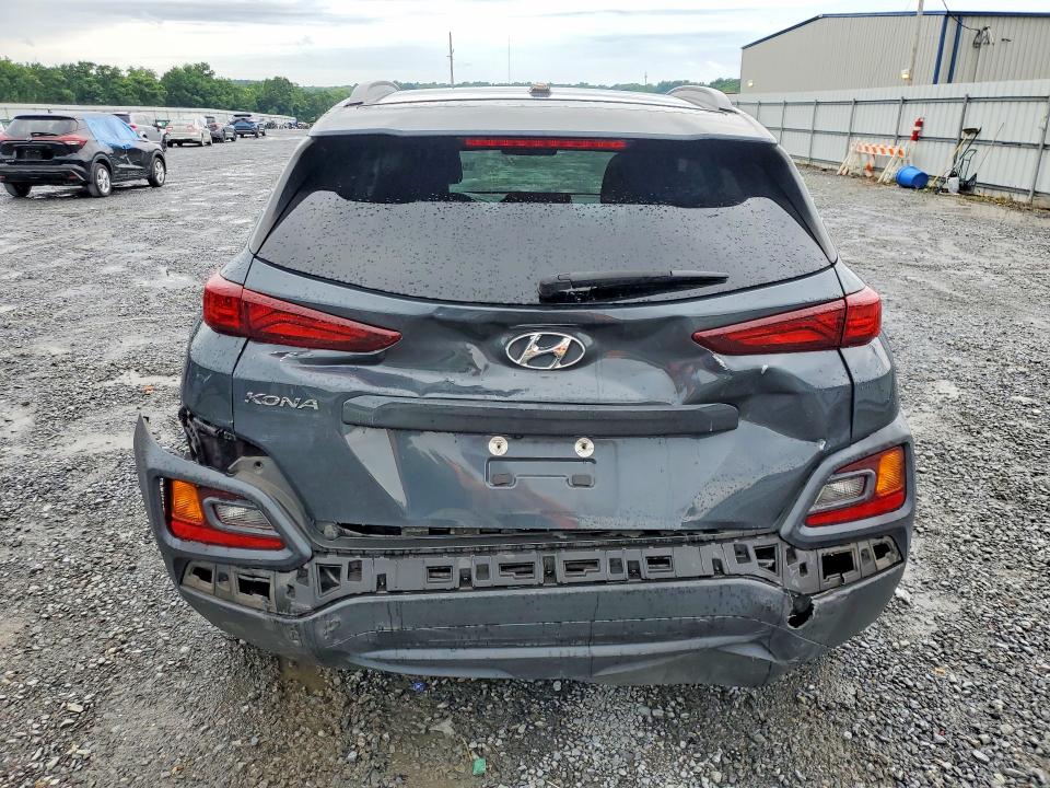 2018 Hyundai Kona VIN KM8K22AA8JU165919 COPART salvage auction — REAR END, Nc - Salvage Certificate Of Title, sold $3,150 on 2026-07-15 (photo 6)