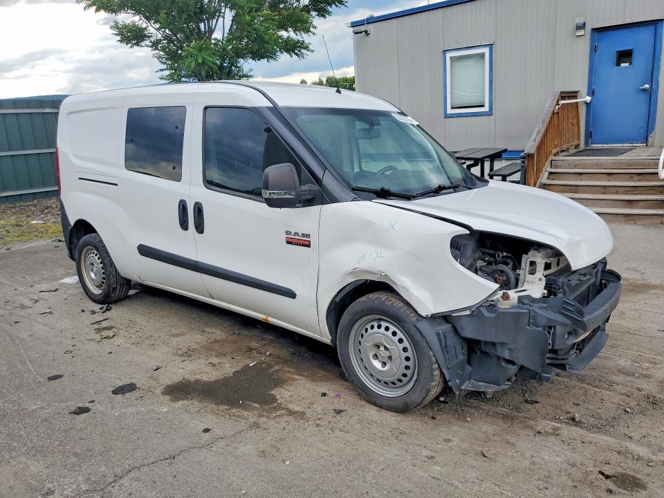 2016 Ram Promaster city VIN ZFBERFAT4G6C14249 COPART salvage auction — FRONT END, Pa - Certificate Of Salvage, sold $1,200 on 2026-07-22 (photo 4)