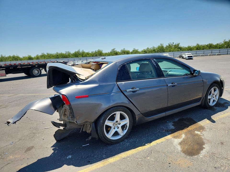 2006 Acura Tl VIN 19UUA66276A032541 COPART salvage auction — REAR END, Ca - Salvage Certificate, sold $475 on 2026-07-09 (photo 3)