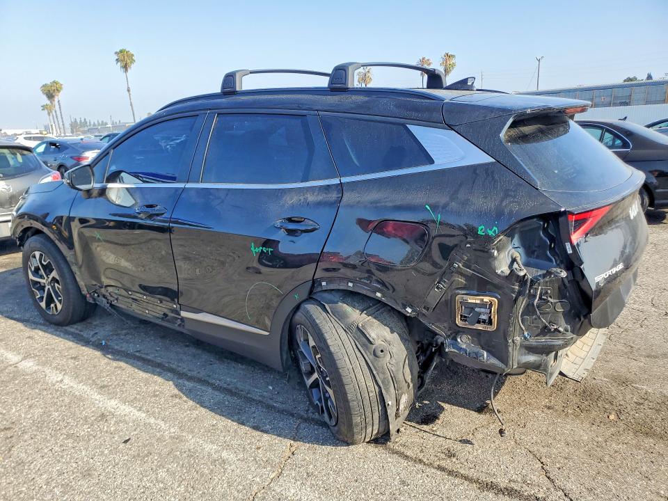 2024 Kia Sportage VIN KNDPVCDG8R7158714 COPART salvage auction — REAR END, Ca - Salvage Certificate, sold $9,100 on 2026-07-31 (photo 2)