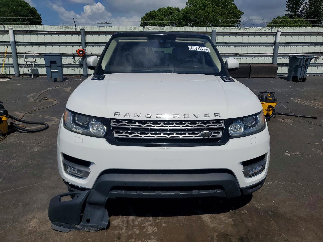 2016 Land Rover Range Rover Sport VIN SALWR2VF1GA637405 COPART salvage auction — Mechanical, FL - CERTIFICATE OF TITLE (P), sold $4,700 on 2026-07-01 (photo 5)