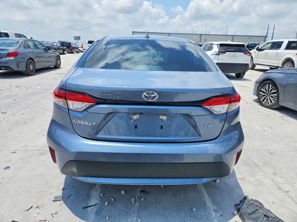 2021 Toyota Corolla VIN 5YFEPMAE7MP173982 COPART salvage auction — FRONT END, Tx - Salvage Vehicle Title, sold $3,700 on 2026-07-24 (photo 6)