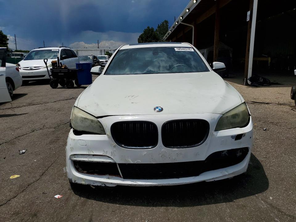 2012 BMW 7er VIN WBAKB8C50CC962615 COPART salvage auction — FRONT END, Co - Cert Of Title W/Lemon Law Hist, sold $500 on 2026-07-23 (photo 5)