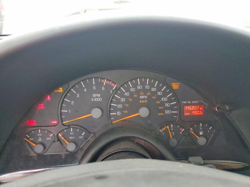 2001 Pontiac Firebird VIN 2G2FS22K412100959 COPART salvage auction — REAR END, Oh - Certificate Of Title, sold $150 on 2026-07-24 (photo 9)