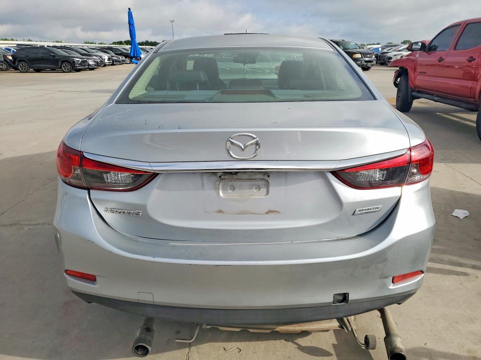 2017 Mazda 6 VIN JM1GL1V51H1145988 COPART salvage auction — SIDE, Tx - Salvage Vehicle Title, sold $1,700 on 2026-07-06 (photo 6)